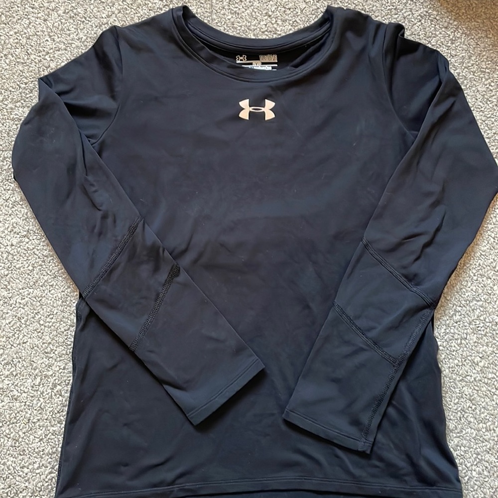 Under armour youth Black lined long sleeve